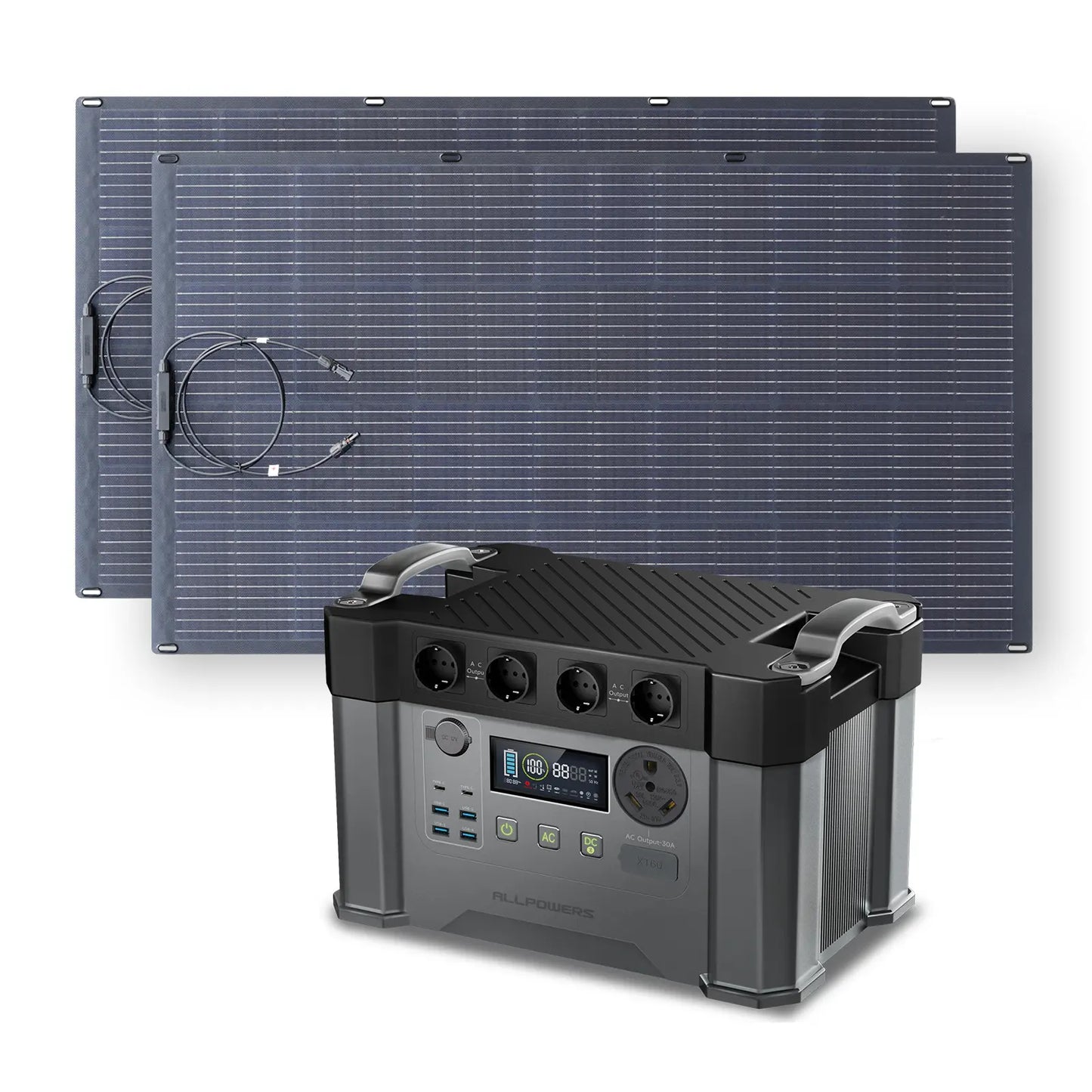 ALLPOWERS – S2000 pro - Batterie Portable avec Panneau Solaire