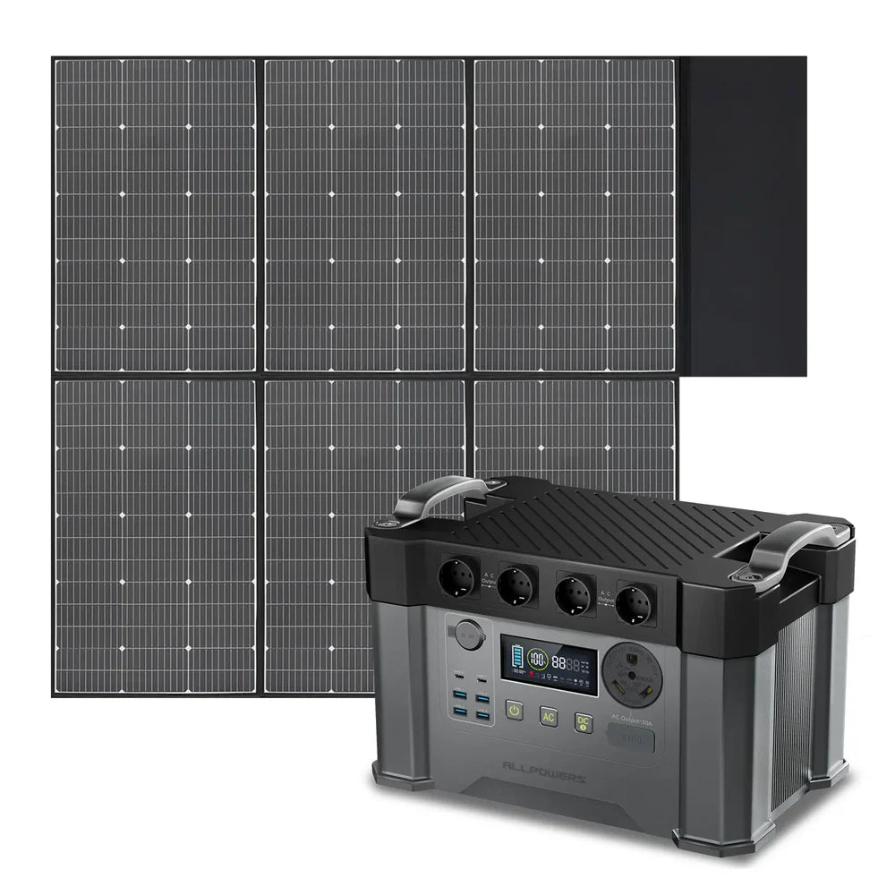 ALLPOWERS – S2000 pro - Batterie Portable avec Panneau Solaire