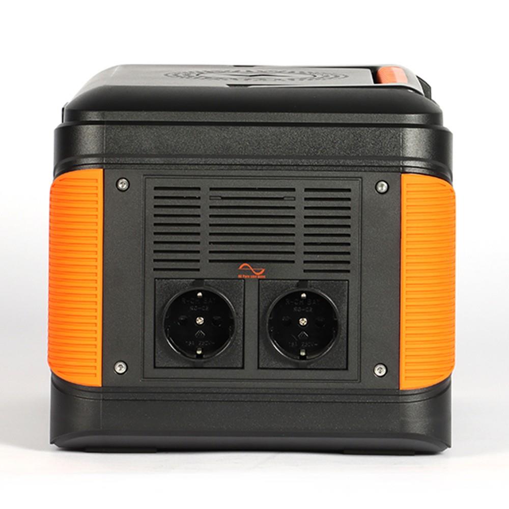 Flashfish J1000 Plus Centrale électrique portable 1000 W, générateur solaire de secours 932,4 Wh/252 000 mAh, prises CA à onde sinusoïdale pure 220 V, chargement sans fil 15 W, écran LCD