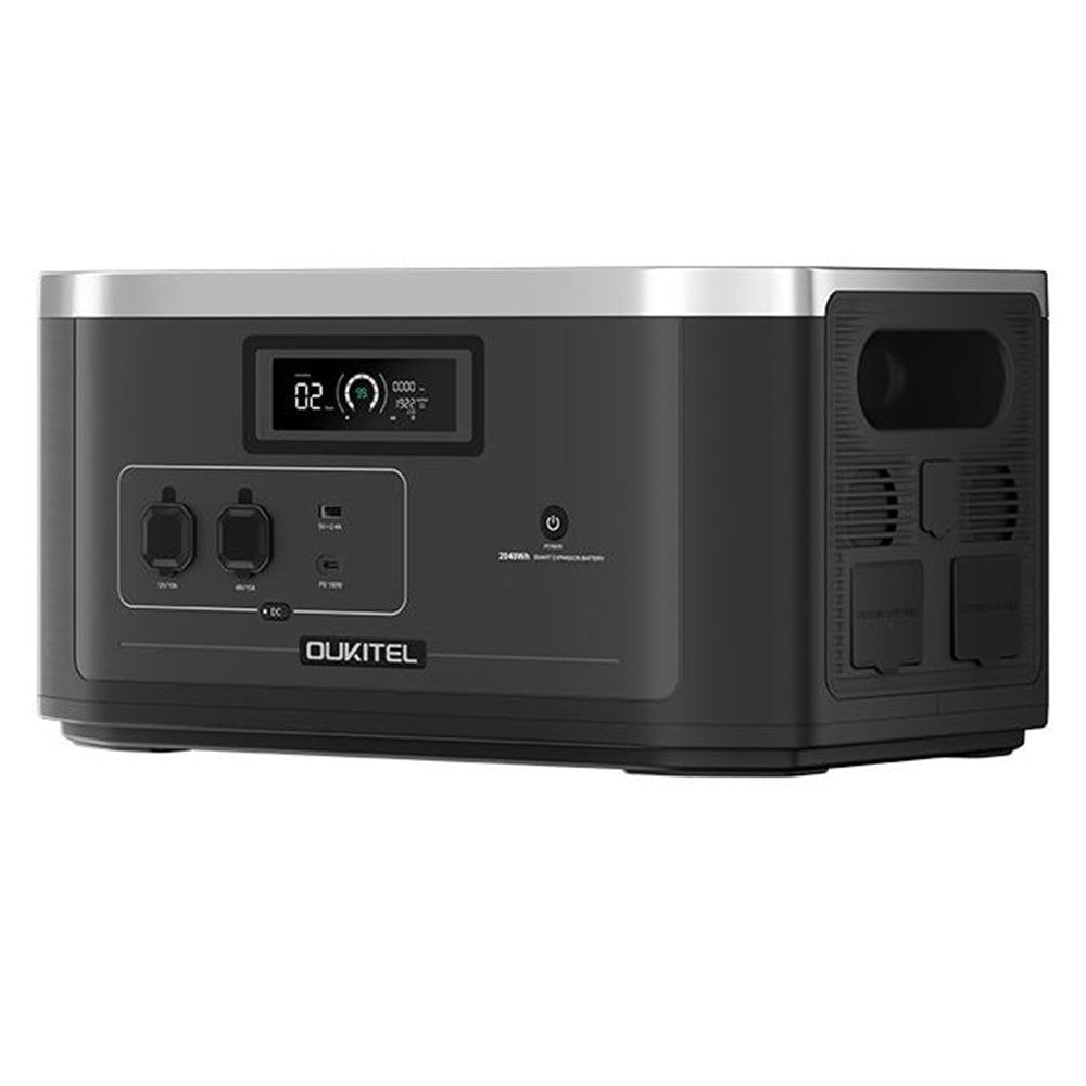 (Câble MC4 cadeau gratuit) OUKITEL BP2000 Centrale électrique pour balcon, générateur solaire avec batterie balcon.