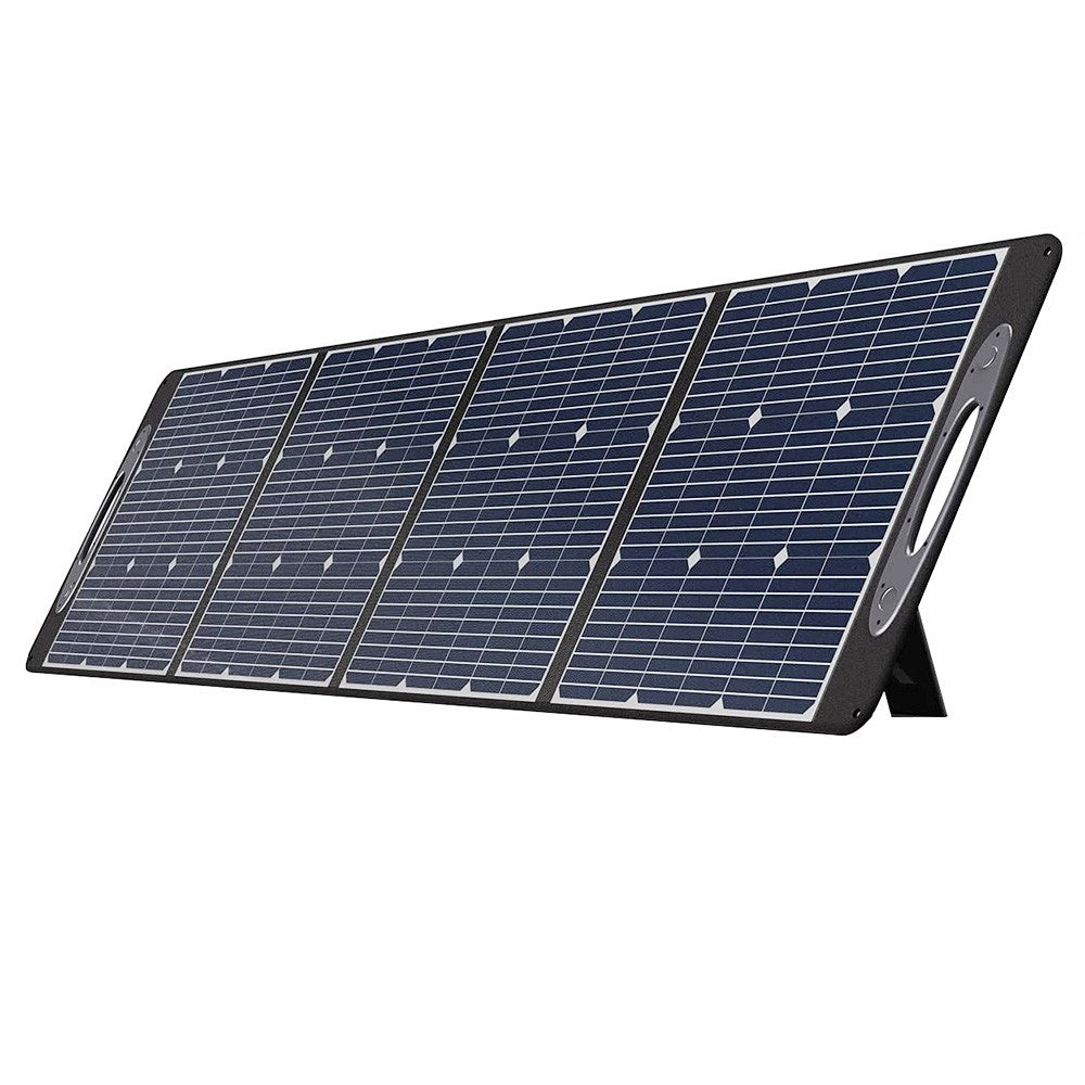 Panneau solaire pliable OUKITEL PV200 avec béquille, efficacité de conversion solaire de 21,7 %, étanche IP65