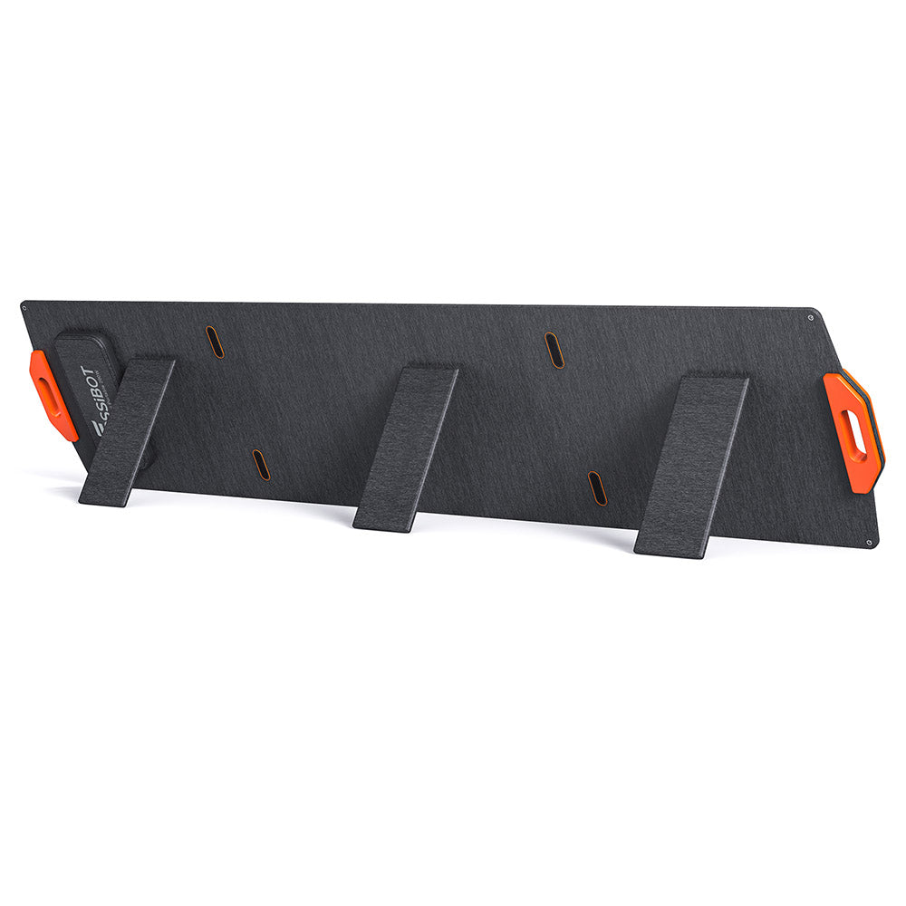 FOSSiBOT SP200 Panneau solaire pliable 18 V 200 W, cellules solaires monocristallines à haut rendement de 23,4 %, pour centrale électrique