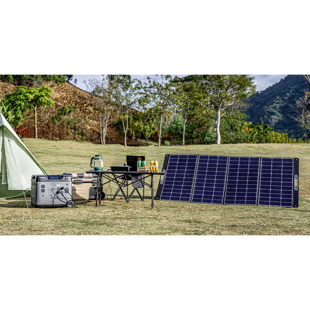 OUKITEL P5000 Pro Centrale électrique portable, batterie LiFe PO4 5120 Wh, 5 prises CA 2200 W sortie courant alternatif 4000 W, batterie de secours.