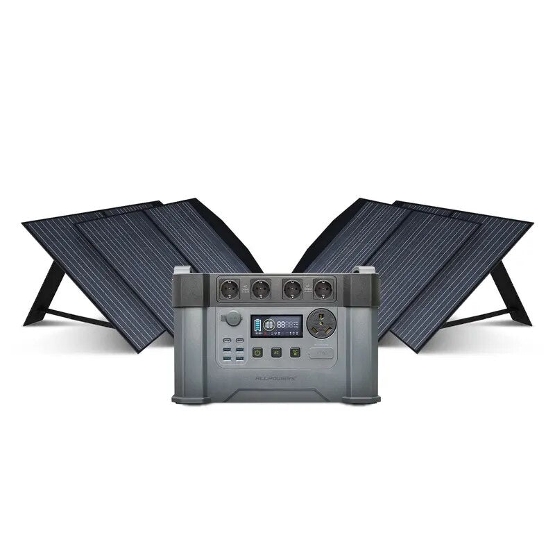 ALLPOWERS – S2000 pro - Batterie Portable avec Panneau Solaire