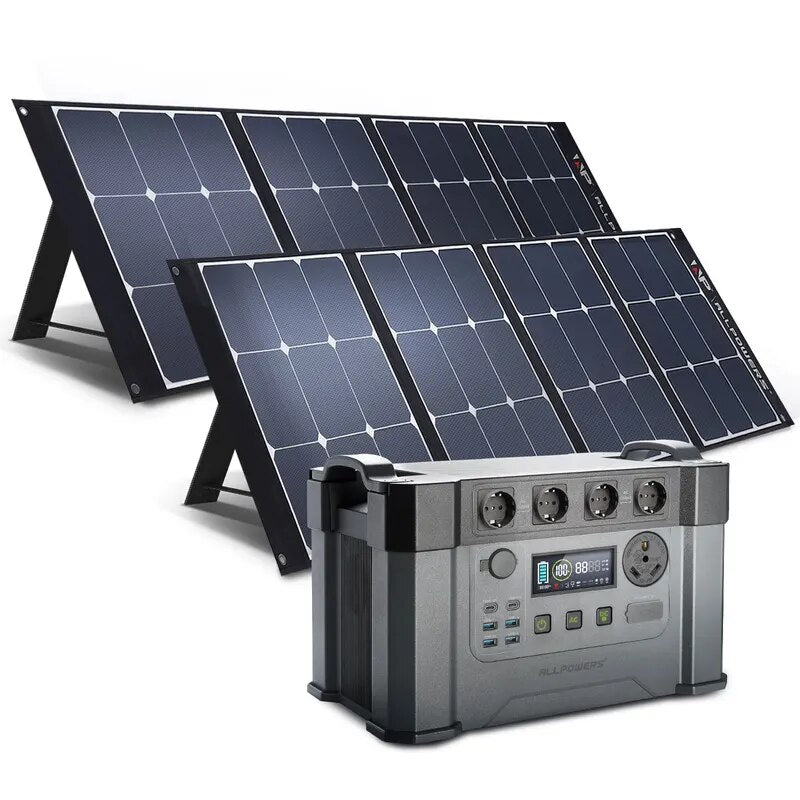 ALLPOWERS – S2000 pro - Batterie Portable avec Panneau Solaire