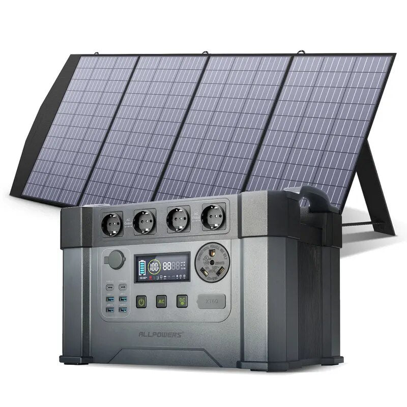 ALLPOWERS – S2000 pro - Batterie Portable avec Panneau Solaire