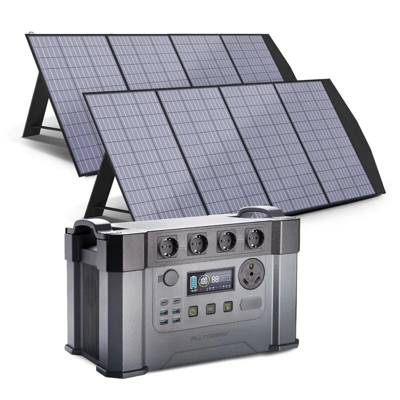 ALLPOWERS – S2000 pro - Batterie Portable avec Panneau Solaire