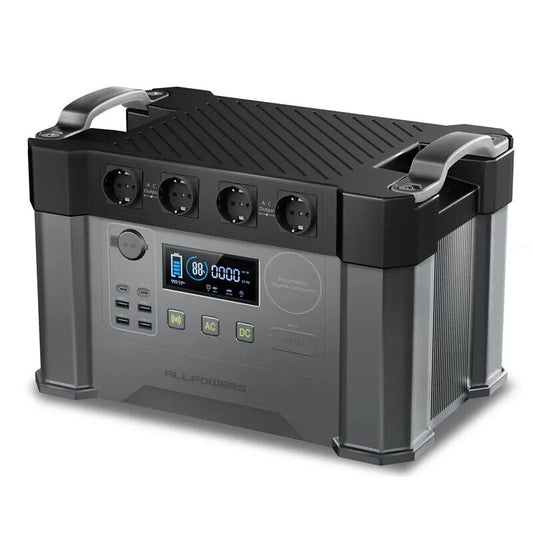 ALLPOWERS – S2000 - Station d'alimentation Portable 2000W, alimentation de secours d'urgence, haute puissance pour maison/extérieur, en cas de panne de courant