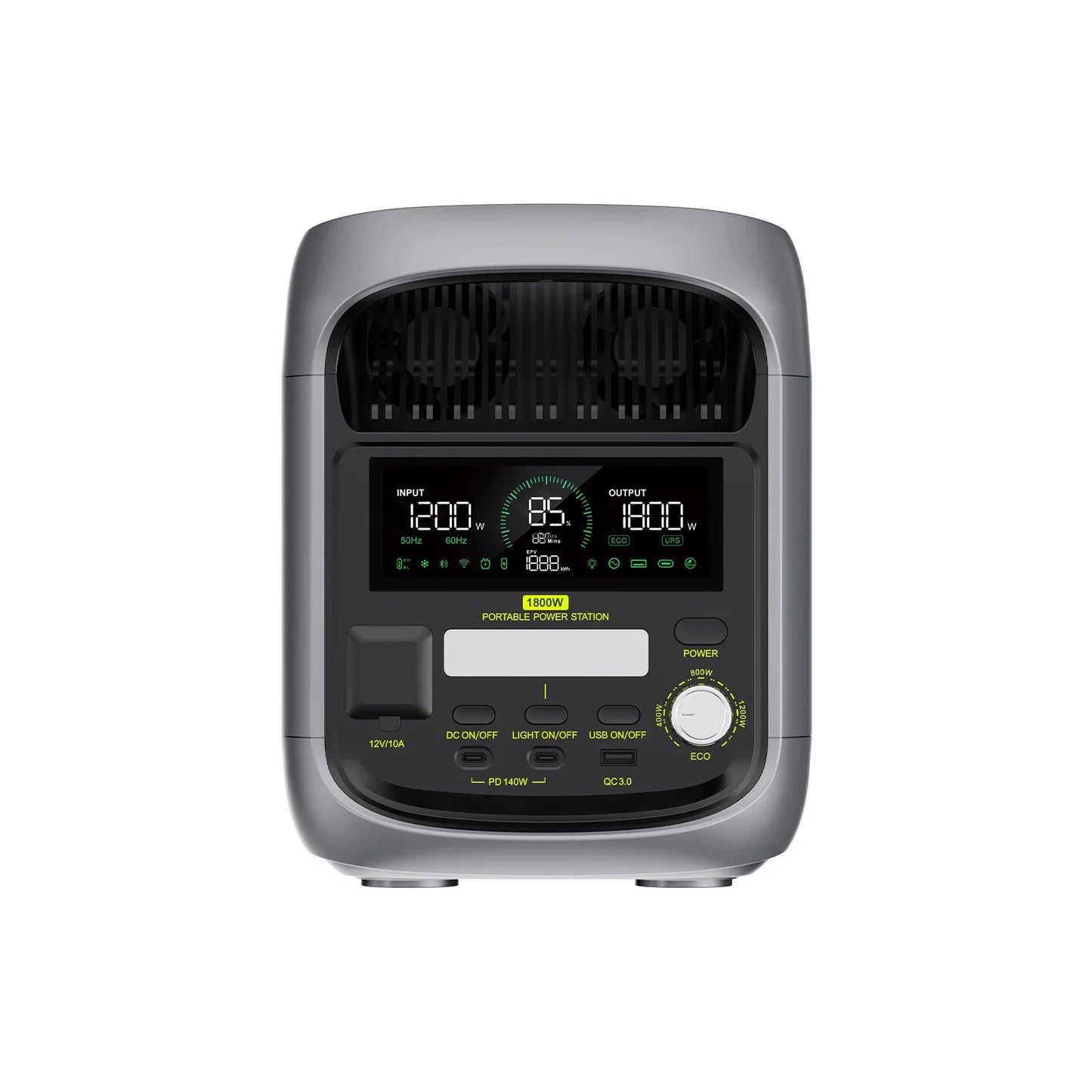 FOSSiBOT F1800 station électrique portable - 1 024 Wh | 1 800 W