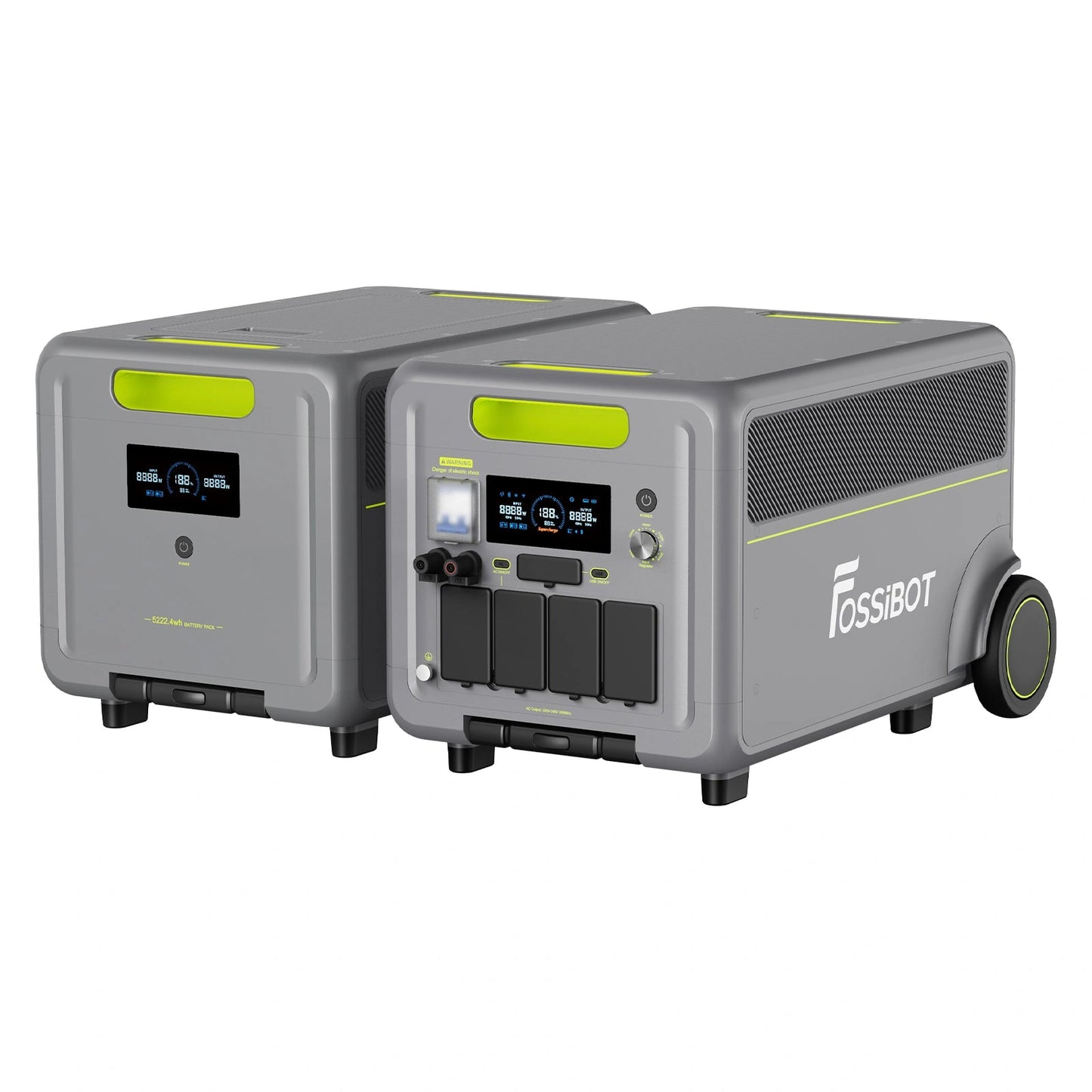 FOSSiBOT F7200 5.2kWh–15.66kWh | 7200W | UPS <10ms