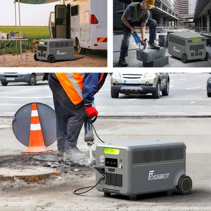 FOSSiBOT F7200 5.2kWh–15.66kWh | 7200W | UPS <10ms