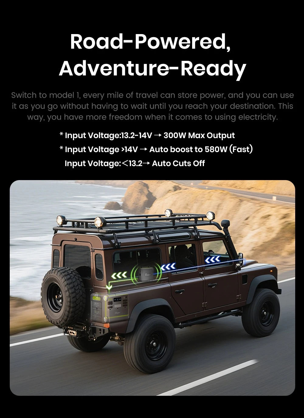 Chargeur-Alternateur FOSSiBOT FAC580 – 580 W Haute Performance