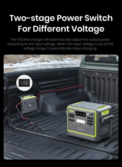 Chargeur-Alternateur FOSSiBOT FAC580 – 580 W Haute Performance