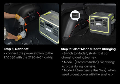 Chargeur-Alternateur FOSSiBOT FAC580 – 580 W Haute Performance