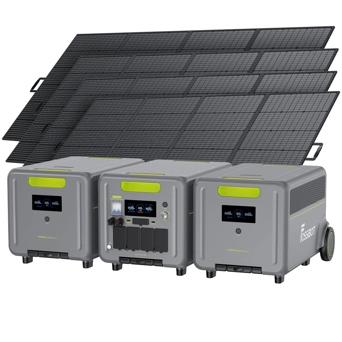 FOSSiBOT F7200 5.2kWh–15.66kWh | 7200W | UPS <10ms