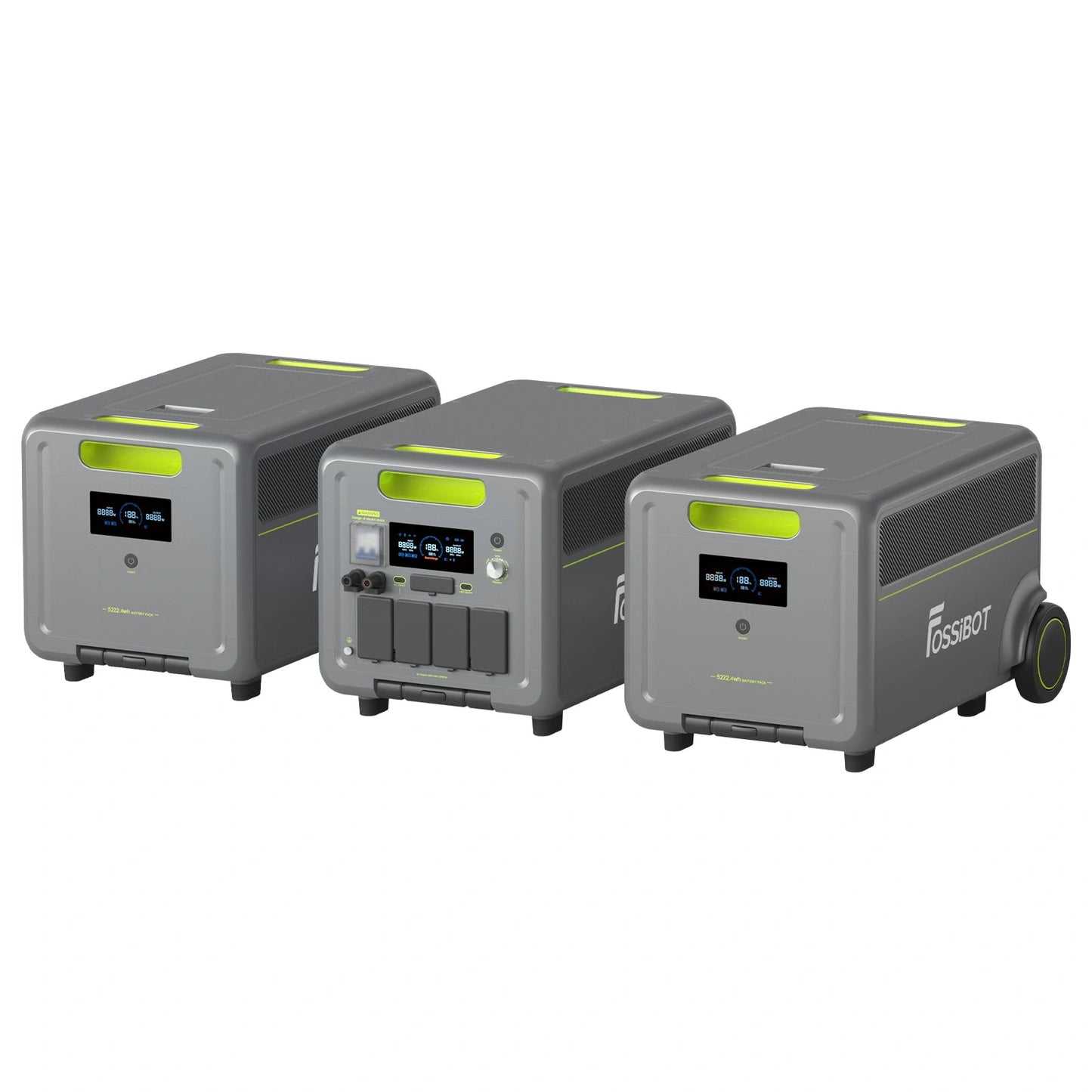 FOSSiBOT F7200 5.2kWh–15.66kWh | 7200W | UPS <10ms