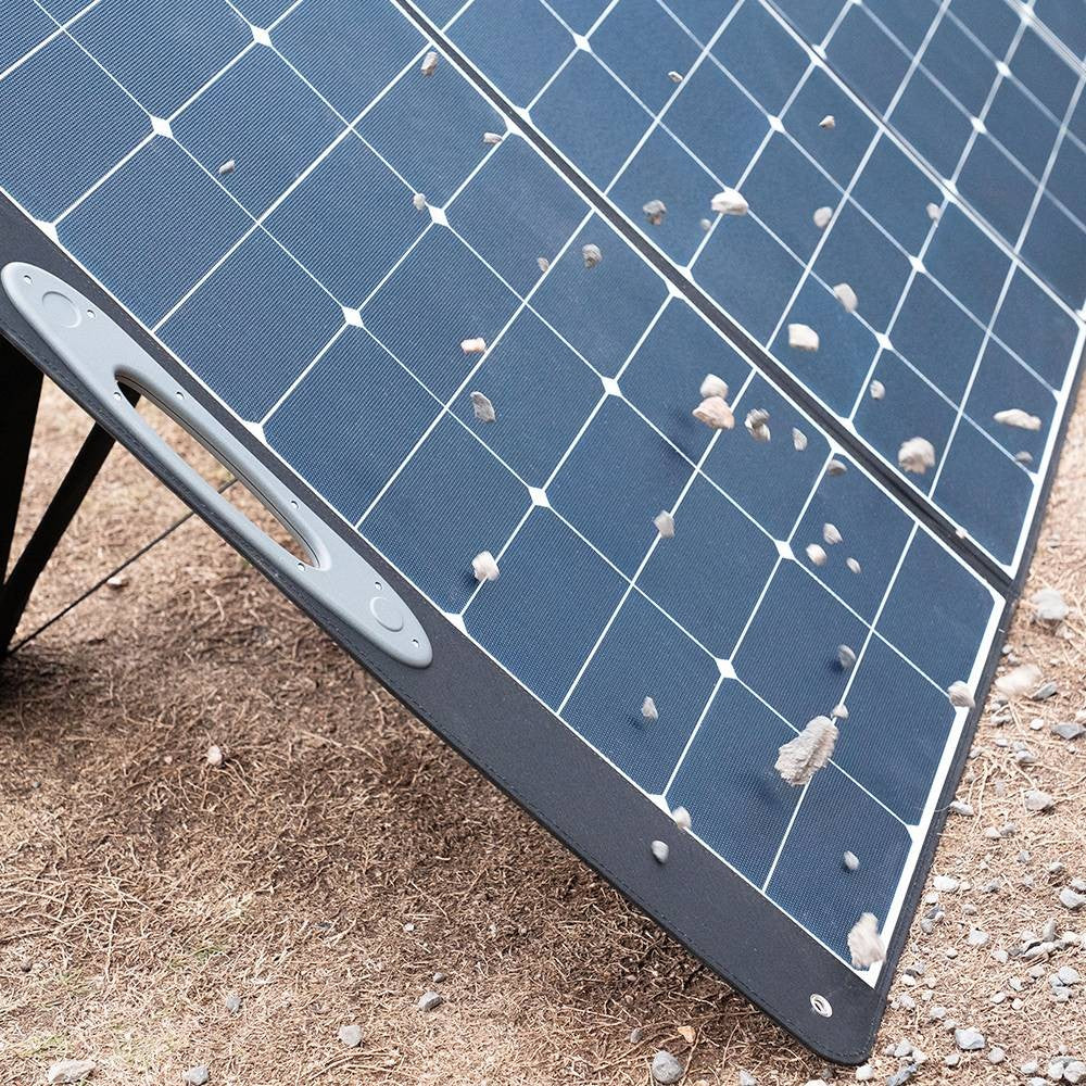 Panneau solaire portable pliable OUKITEL PV400 400W avec béquille, taux de conversion d'énergie de 23%, étanche IP65